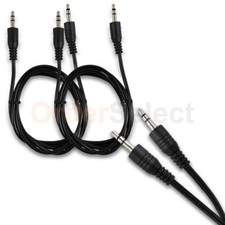 2X 3 FT 3.5mm AUX AUXILIARY CORD Male to Male Stereo Audio Cable PC iPod MP3 CAR