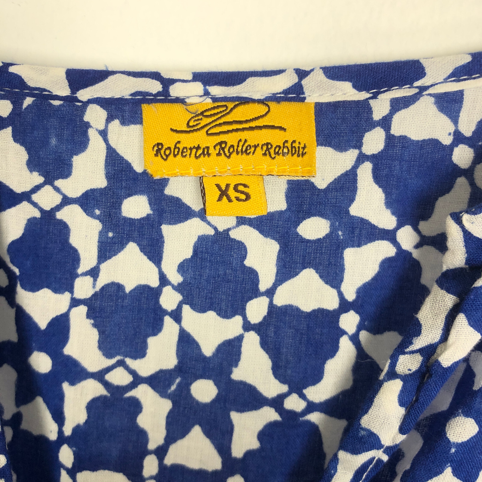 Roberta Roller Rabbit Printed Kurta Tunic Top Sid… - image 5