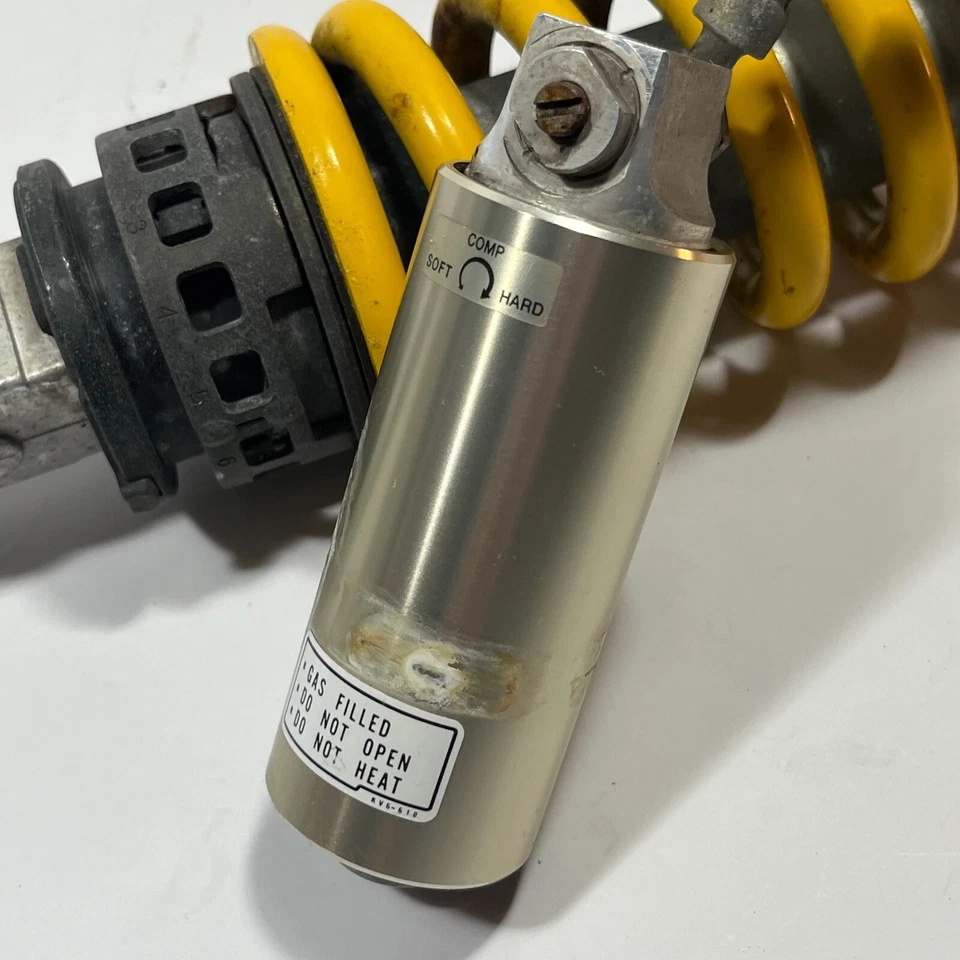 Honda, CBR600F4i 2001 a 2006, amortiguador trasero y resorte, P/N 52400-MBW-E11 Foto 4 de 4