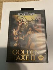 1991 SEGA GENESIS Golden Axe II Complete With Orig. Box And Instructions Etc.