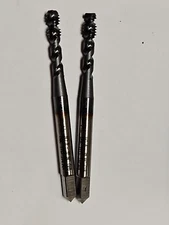 Lot of 2 OSG HY-PRO 8-32 Spiral Flute Taps for Aluminum TiCN H3 2 Flute 