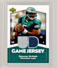 2007 Upper Deck UD Game Jersey Donovan McNabb #UDGJ-MC Football Card