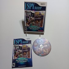 Wii I SPY Game Pack Ultimate & Spooky Mansion Complete KID__2 video games 1 disc