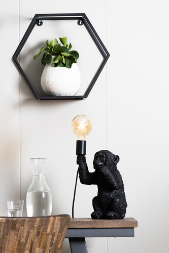Table Lamp Monkey Lamp E27 40W New - Picture 2 of 24