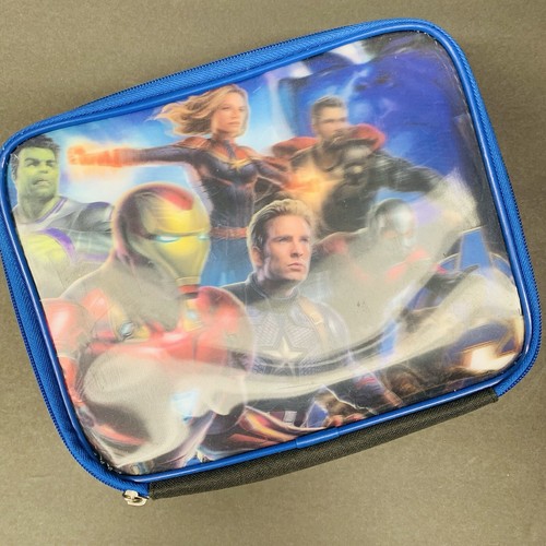 Marvel Avengers weiche isolierte Brotdose (blau/schwarz) Bioworld