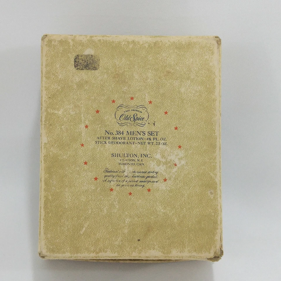 Old Spice Collectible BOX ONLY Salem Frigate Essex Bathroom Barber Shop Decor - Image 3 of 4