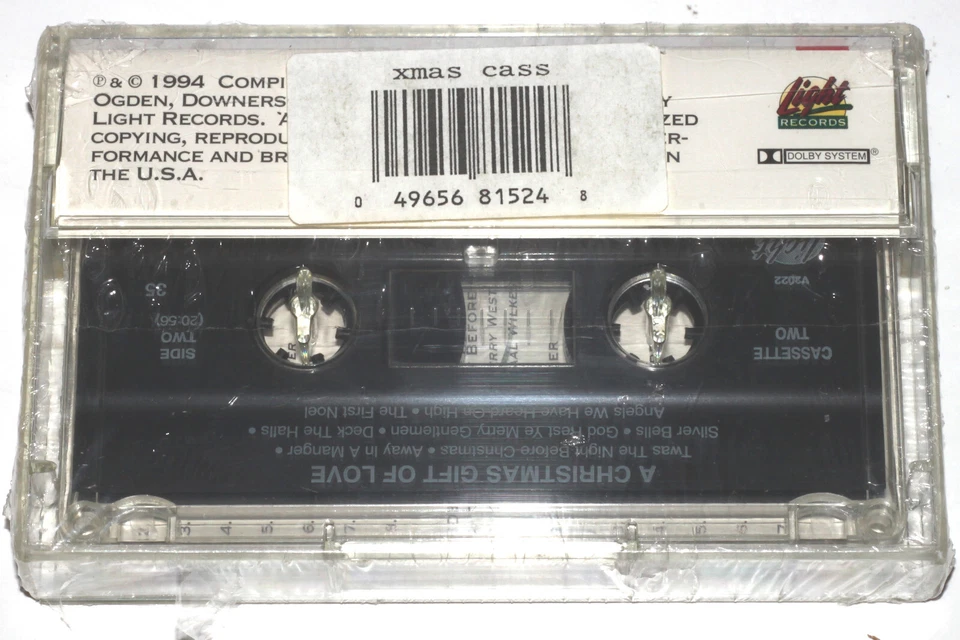 A Christmas Gift Of Love - Cassette 2 (Cassette Tape 1994) NEW SEALED - Image 2 of 4