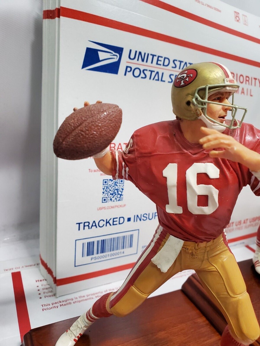 Danbury Mint - San Francisco 49ers Joe Montana 3 Figure