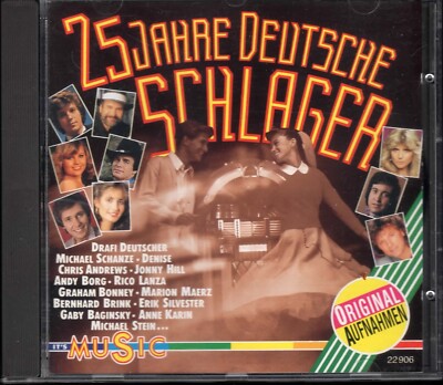CD - 25 Jahre Deutsche Schlager - CD2 (1993)
