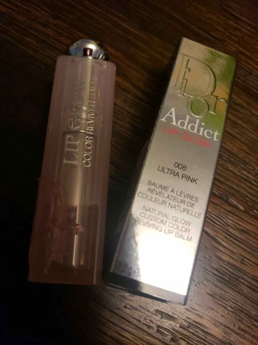 Dior Addict Lip Glow 008 Ultra Pink by Christian Dior 0.12 oz Lip Balm