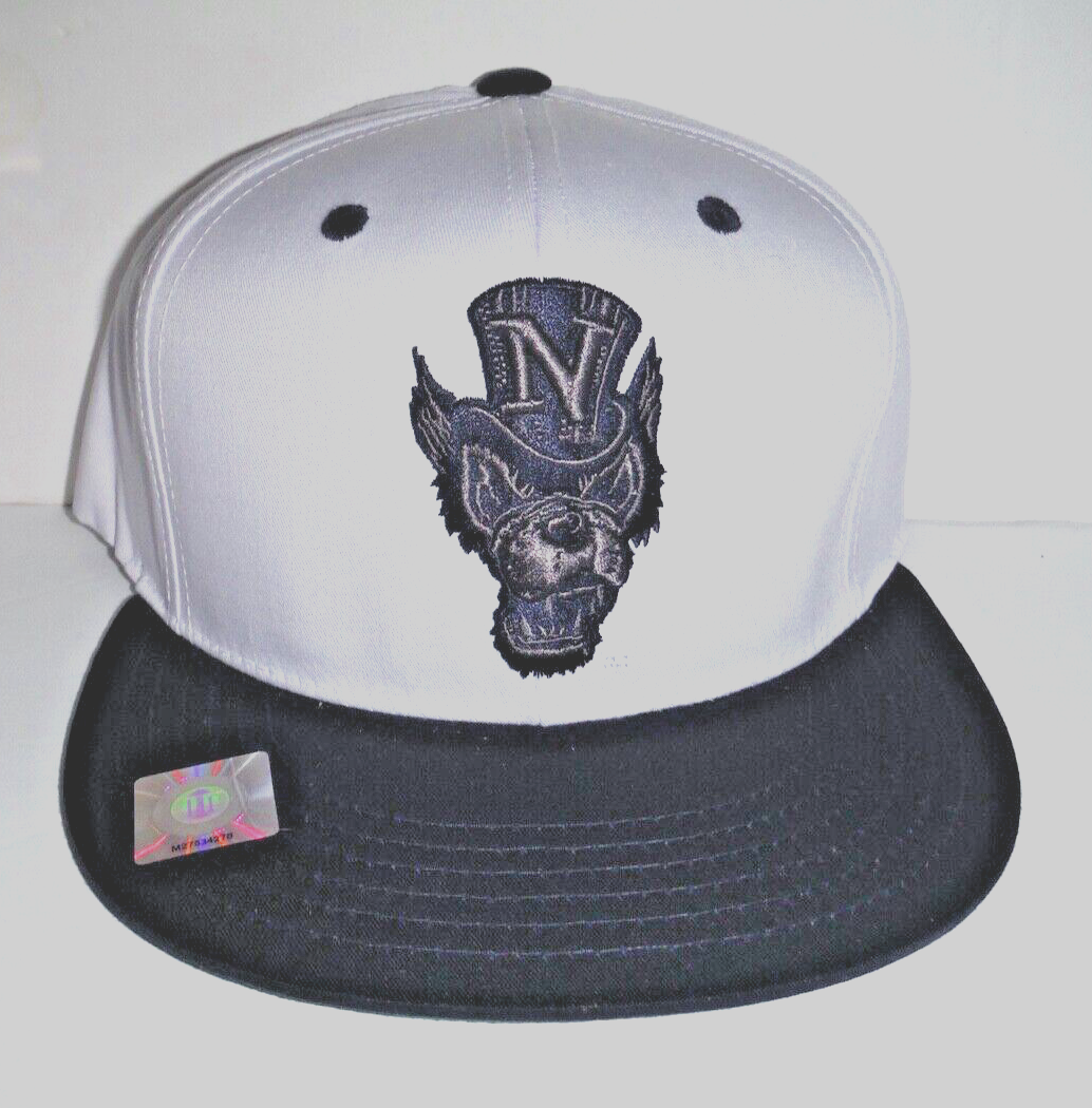 University of Nevada Reno Wolfpack  Flat Bill ADJUSTABLE STRAP Baseball Hat Cap