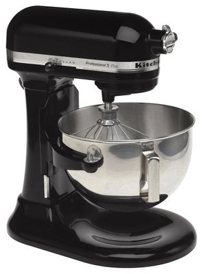 KitchenAid KV25GOX Professional 5-Quart Stand Mixer Red, Black