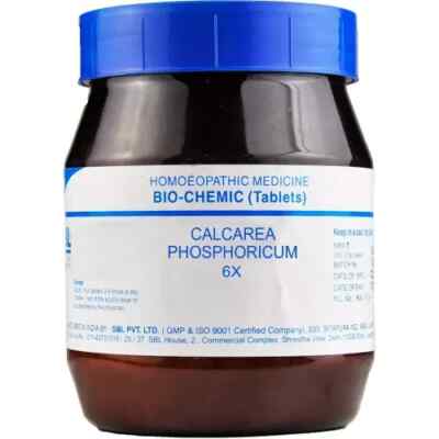 SBL Calcarea Phosphorica 6X 450g | Homeopathic Biochemic Tablets