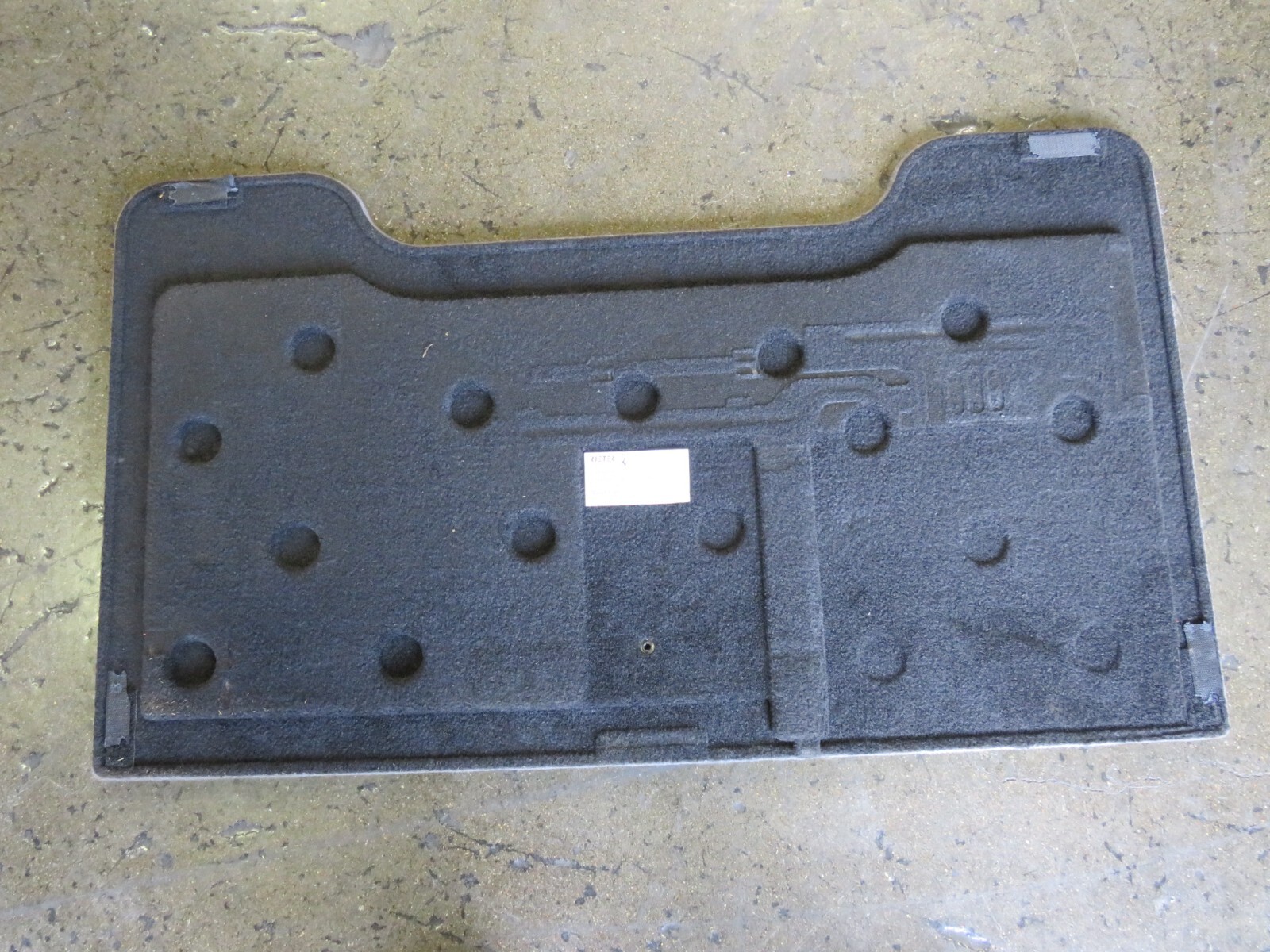 Ferrari California, Trunk Carpet, Access Cover, Smoke Dmg, Used, P/N 82850600