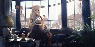 Anime girls digital art artwork 2d portrait original Play Gaming Mat Desk