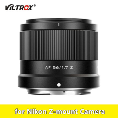 VILTROX 56mm F1.7 AF Auto Focus Large Aperture Lens for Nikon Z-mount Camera Z50