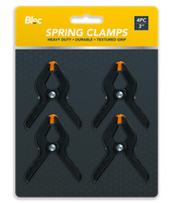 Heavy Duty Clamp Set Craft DIY Woodwork Micro Grip Clips Spring Clamps plastic