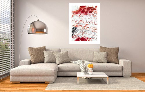 Cy Twombly - Exhibition Poster, Yvon Lambert Gallery 1986, Abstract Giclee Print - Picture 6 of 12