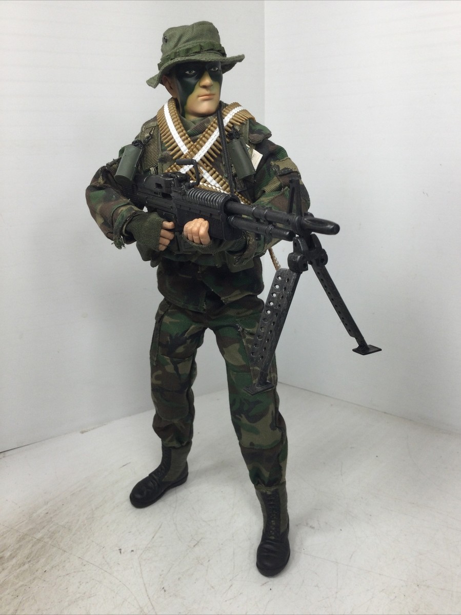 1/6 CUSTOM US NAVY SEAL TEAM M-60 MACHINE GUNNER VIETNAM