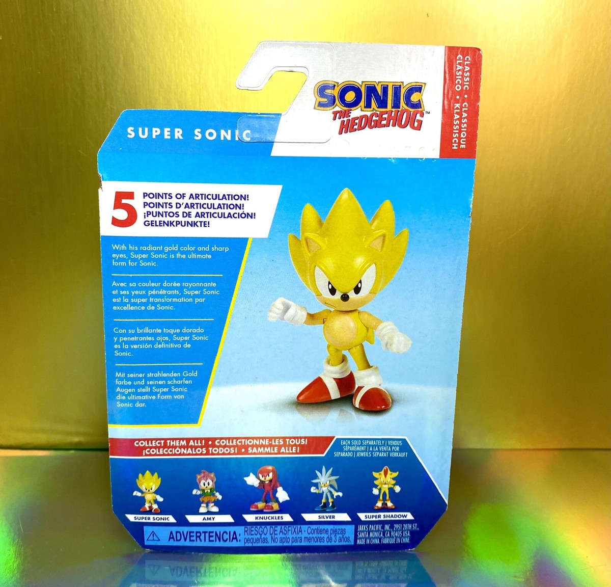 NEW 2022 JAKKS Pacific Sonic the Hedgehog 2.75in Figure