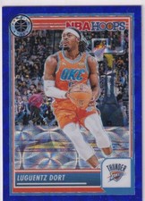 2023-24 Panini Premium Stock NBA No. 193 Luguentz Dort Blue Choice Prizm 12/25
