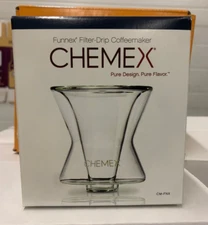 CHEMEX Funnex Single Serve Pourover Brewer! Coffee Coffemaker Water Funnel Drip