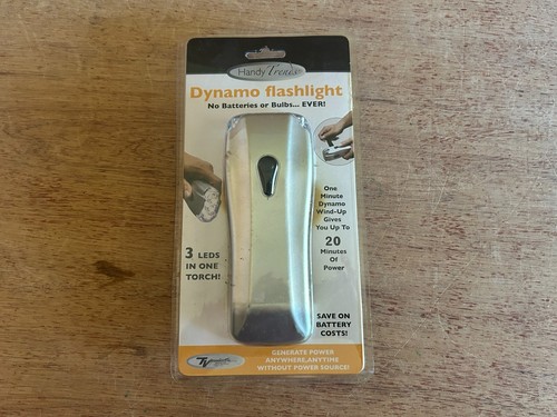 Power Outage Emergency Flashlight Wind Up 20 Min Power No Batteries Handy Trends - Picture 9 of 21