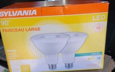 SYLVANIA LED Flood PAR38 Light Bulb 90W Equivalent 1050 Lumens Medium Base 30...