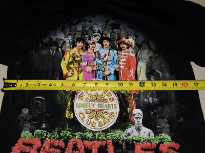 90sヴィンテージ BEATLES Sgt Peppers バンドTシャツ L Vintage 1999 The Beatles Sgt. Peppers Lonely Hearts Band Sz