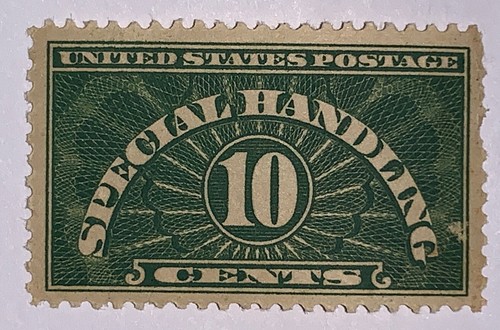 TRAVELSTAMPS: 1925-29 US Stamp Scott# QE1 Special Handling 1928 MOGH - Picture 2 of 5