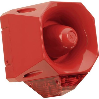 Warnkontakt Kombi ComPro Asserta Av Rot Licht Flash Ton Kontinuierliche 24 V /