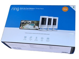Wireless Ring Stick Up Cam Battery 3rd Gen Security Camera