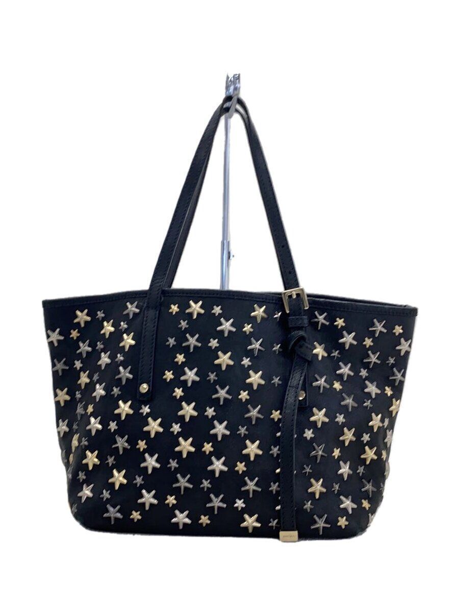 JIMMY CHOO tote bag leather Black Used | eBay JIMMY CHOO tote bag leather Black Used | eBay