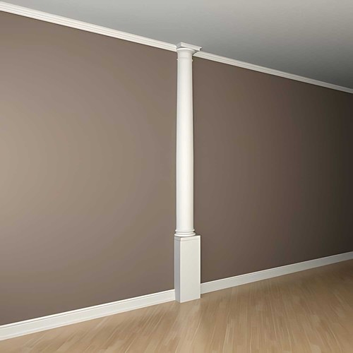PROFHOME 116050 Halbsäulen Schaft Säule Zierelement Stuckdekor - Imagen 6 de 7