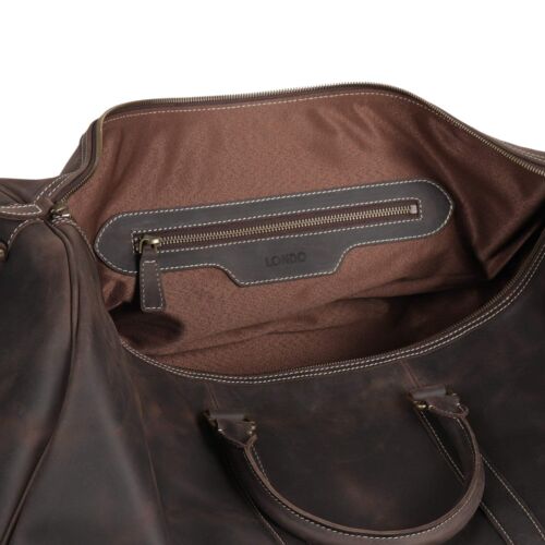 Personalisierte Echtleder Seesäcke, Leder Einkaufstasche, Schultertasche - Bild 9 von 28