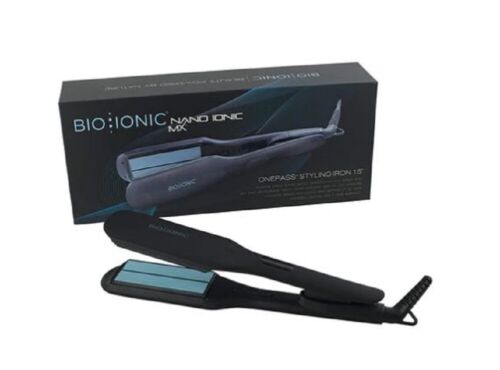 Bio Ionic OnePass Nano Ionic MX PRO Styling Flat Iron Silicon Strip 1.5 inch - Picture 1 of 2
