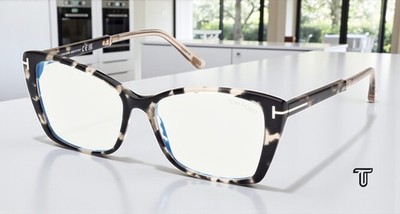 Tom Ford FT5893 B 005 Plastic Black Other 55 mm Women's Eyeglasses