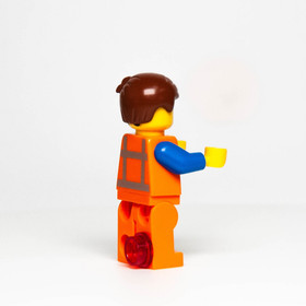 LEGO&reg; Emmet Minifigure with Piece of Resistance (tlm078) 70815 Secret Police