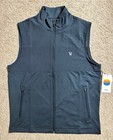 Vuori Men's Sunday Element Vest INK HEATHER Blue sz Small NEW