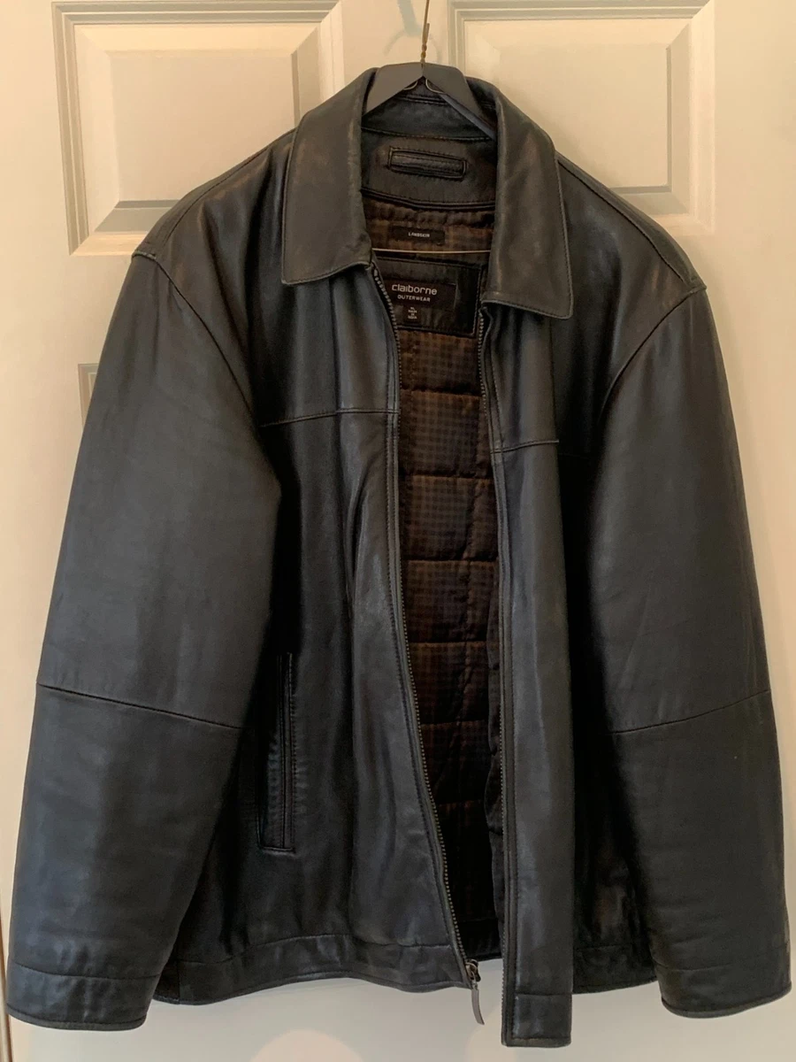 Claiborne Leather Outer Shell Coats, Jackets & Vests for Men for