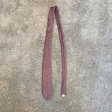 Christian Dior Mauve Striped Men's Tie Woven in Italy 95 Polyester 5 Silk