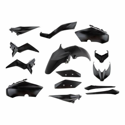Set Fairings T4TUNE 15 Pieces Matte Black for Yamaha x Max 125 300