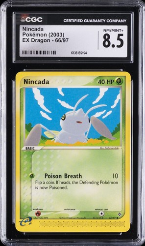 Nincada graded CGC 8.5 for sale on eBay