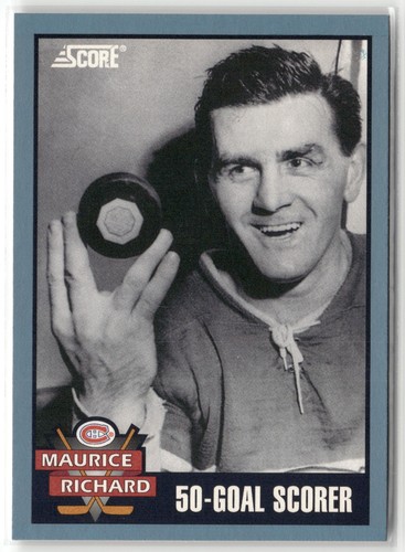 Maurice Richard #548 1992 Score Canadian card