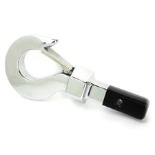 Monster Hook Mh-3 Titanium-based Steel Chrome Plated Tow Hook For Trailer Hitch