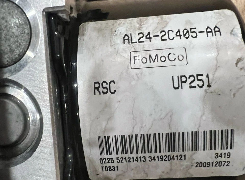 Conjunto de bomba de freno antibloqueo Ford Explorer 2009-2010 ABS AL24-2C405-AA ✅ OEM Foto 2 de 3