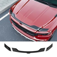 Hood Deflector Compatible with 2019-2026 Dodge Ram 1500 Hood Glossy Black
