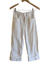 Target Wide Leg Jeans Size 12 White