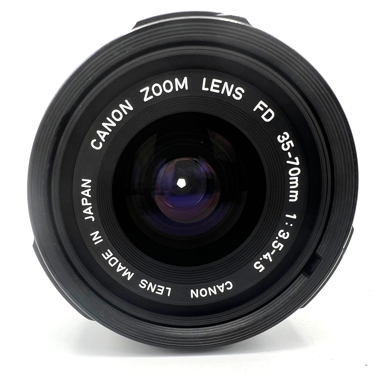 L2200】 Canon AE-1 + FD 35-70mm 3.5-4.5 Canon AE-1 black SLR 35mm