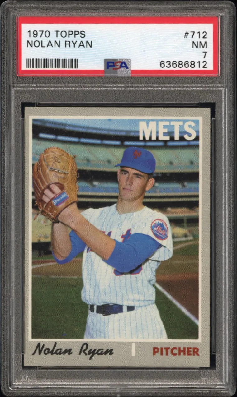 1970 Topps Nolan Ryan #712 PSA 7